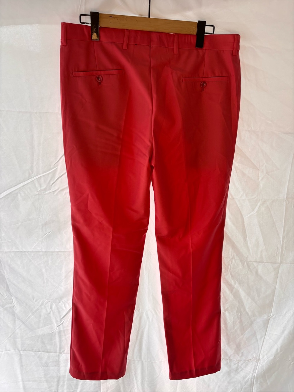 MB Essentials Men's Classic Fit Dress Pants Size 36x34 (US) Salmon